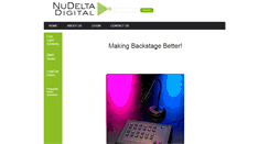 Desktop Screenshot of nudeltadigital.com